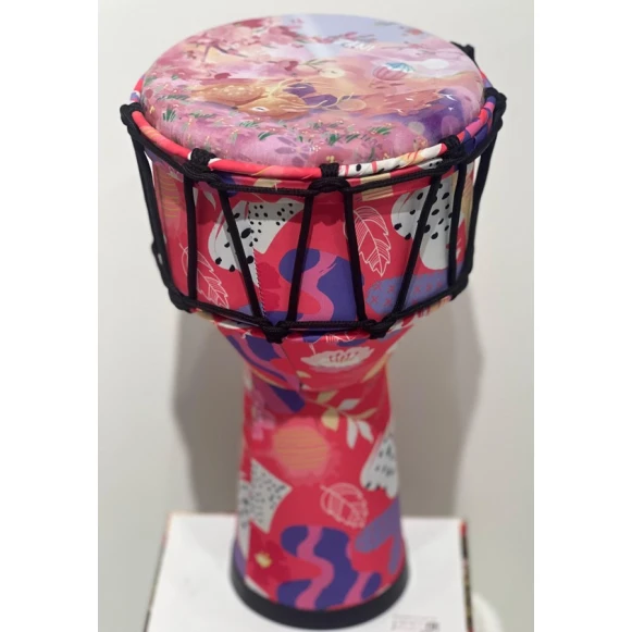 Игрушка Karbon Djembe, розовый, 8 дюймов Игрушка Karbon Djembe, розовый, 8 дюймов