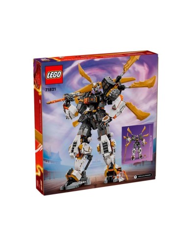 Konstruktor LEGO Ninjago Cole's Titan Dragon Mech 71821, 1055 parça, 12 yaşdan