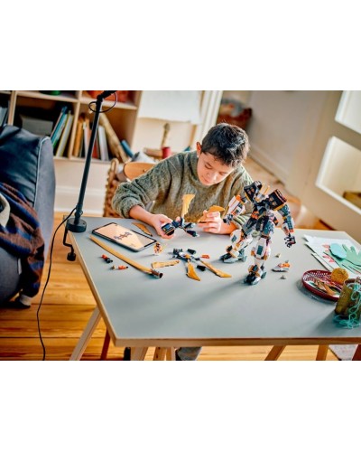 Konstruktor LEGO Ninjago Cole's Titan Dragon Mech 71821, 1055 parça, 12 yaşdan