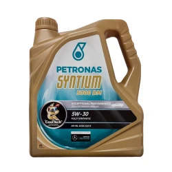 Моторное масло Petronas Syntium 5000 DM, 5W-30, 4 л