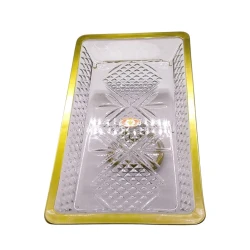 Менажница Green PC-0048, прозрачная