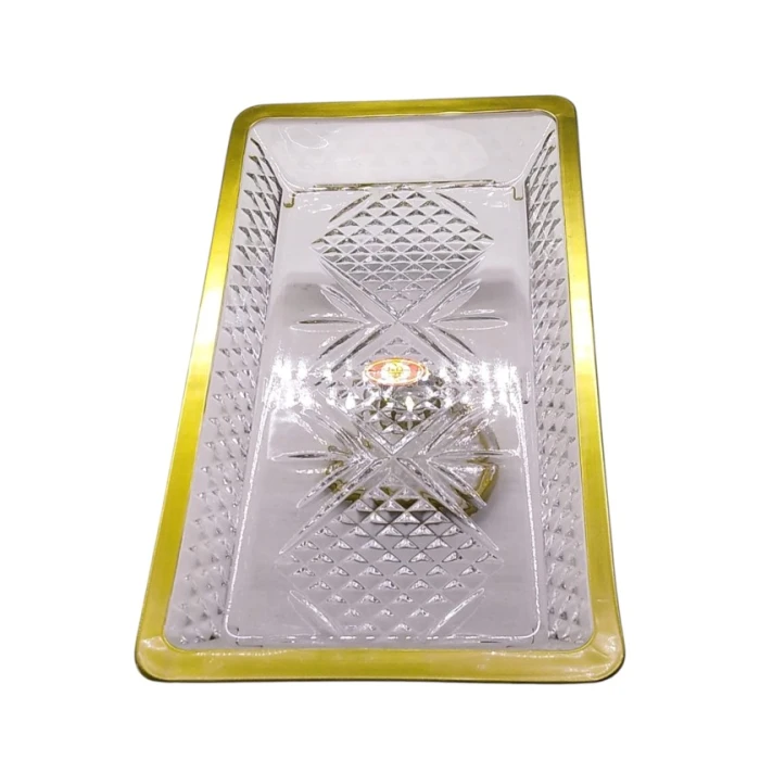 Менажница Green PC-0048, прозрачная