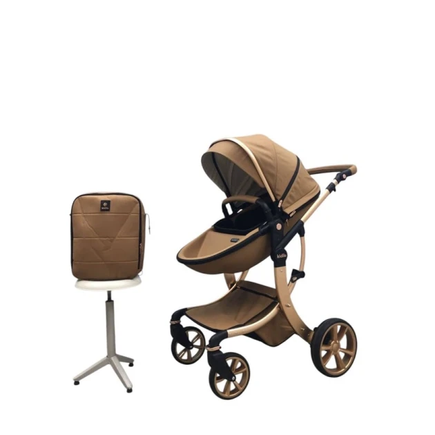 Детская коляска smr340, коричневая Детская коляска smr340, коричневая