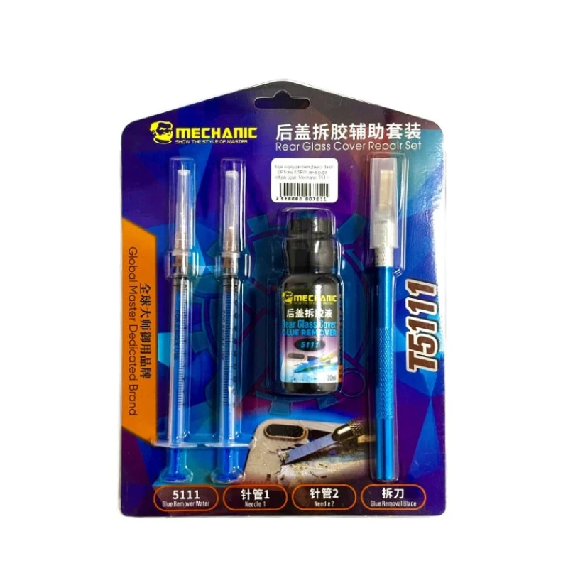 Набор для очистки клея Mechanic T5111, для смартфонов, 20 мл Набор для очистки клея Mechanic T5111, для смартфонов, 20 мл