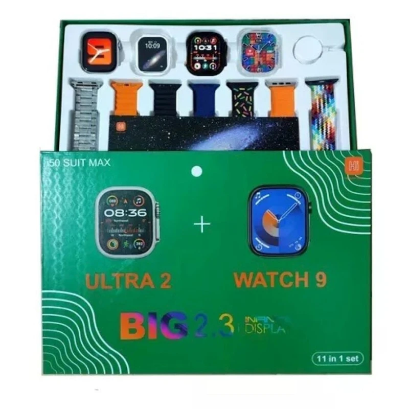 Умные часы Smart Watch i50 Ultra 2 Suit Max 11 in 1