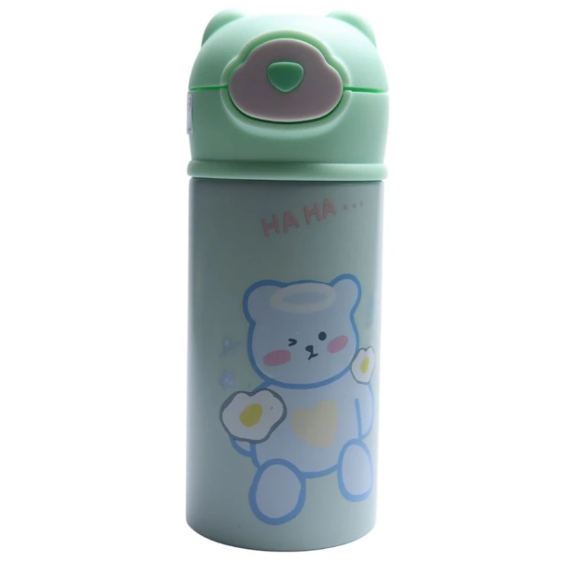 Термос BZM-003, 320 мл, голубой