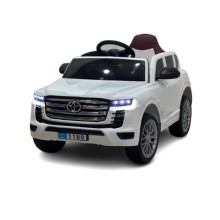 Uşaq elektrik avtomobili Land Cruiser 1189, ağ, 2+ yaş