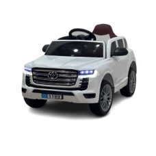 Uşaq elektrik avtomobili Land Cruiser 1189, ağ, 2+ yaş
