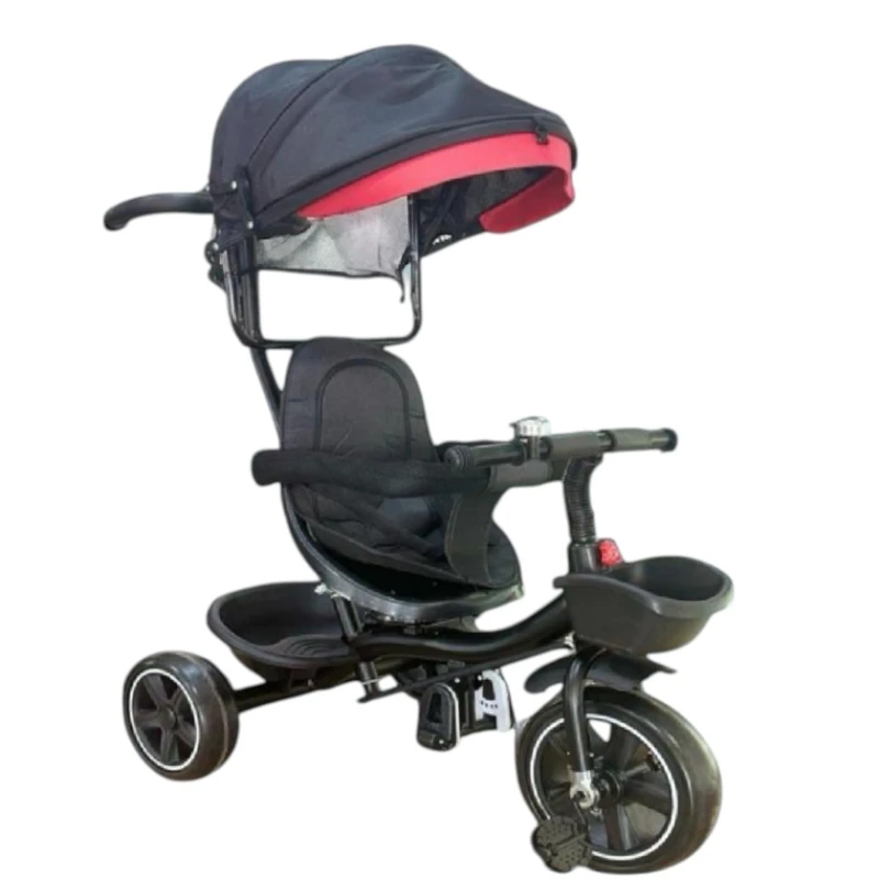 Uşaqlar üçün üçtəkərli velosiped ZKB2022_RB_210967, qara