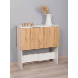 Стол-книжка Letta 3563_Letta25RaskladnoySmWhvot, ЛДСП, 100х76х75 см Стол-книжка Letta 3563_Letta25RaskladnoySmWhvot, ЛДСП, 100х76х75 см