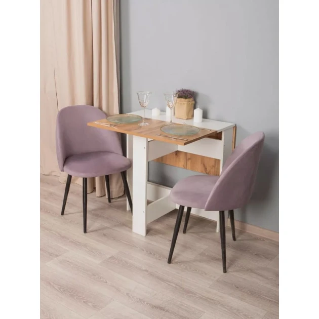 Стол-книжка Letta 3563_Letta25RaskladnoySmWhvot, ЛДСП, 100х76х75 см