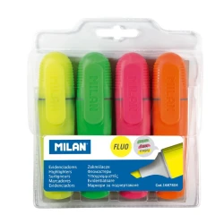 Набор маркеров Milan Fluo FRC-1687804, 4 шт