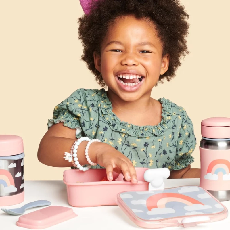 Контейнер для еды Spark Style Радуга, разноцветный, 3+ лет