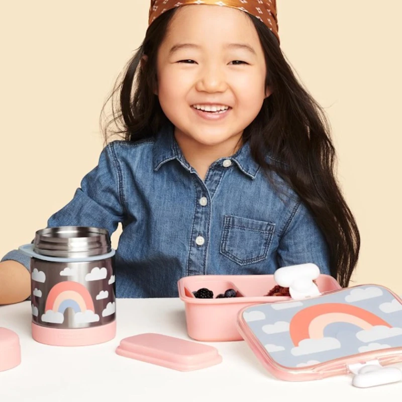 Контейнер для еды Spark Style Радуга, разноцветный, 3+ лет