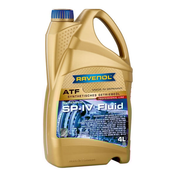 Трансмиссионное масло Ravenol ATF SP-IV Fluid, 4 л Трансмиссионное масло Ravenol ATF SP-IV Fluid, 4 л