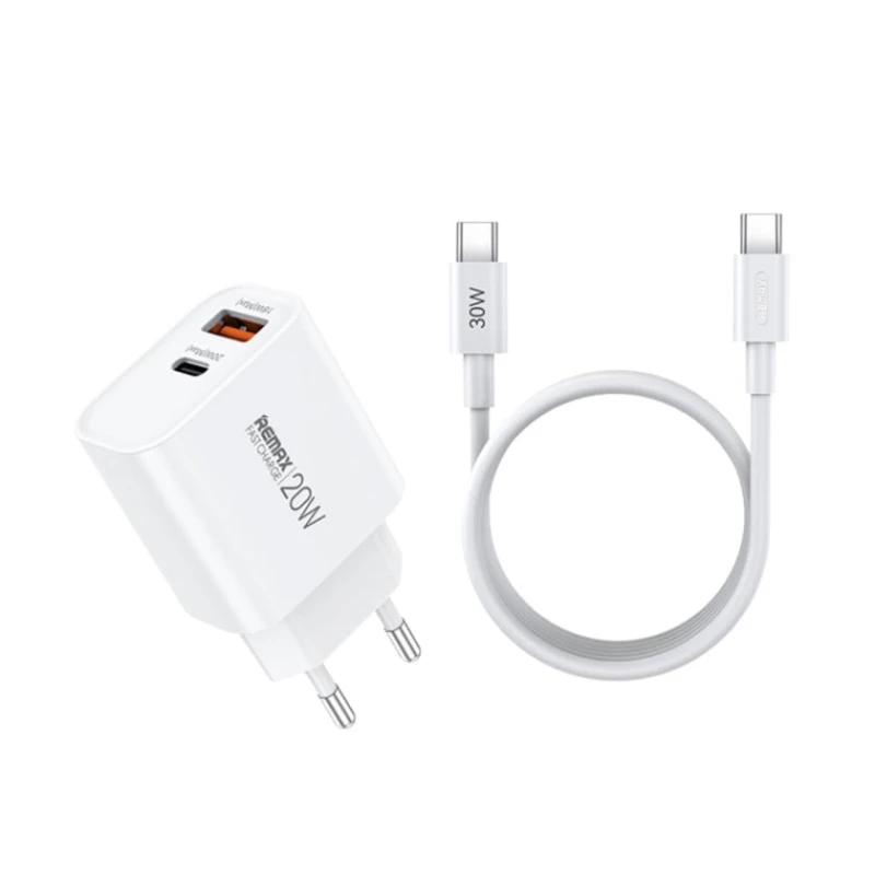 Şəbəkə enerji toplama cihazı Remax RP-U120 20W, Ağ Şəbəkə enerji toplama cihazı Remax RP-U120 20W, Ağ