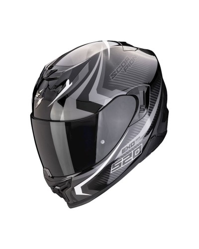Motosikl dəbilqəsi Scorpion Exo-520 Evo Air Terra, polikarbonat, qara/boz, ölçü XXL