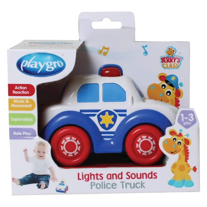 Интерактивная игрушка Playgro Машинка, 1-3 года, разноцветная