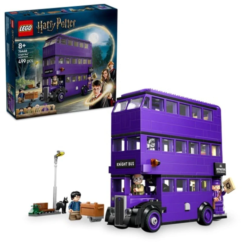 Конструктор LEGO Harry Potter Knight Bus Adventure 76446, 8+ лет, 499 элементов