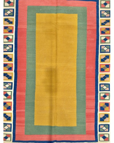 Əl işi kilim xalça Natural halı ELX06, 123х182 sm, yun, rəngbərəng