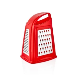 Sürtgəc Qlux L-00715, plastik/paslanmayan polad, qırmızı Sürtgəc Qlux L-00715, plastik/paslanmayan polad, qırmızı