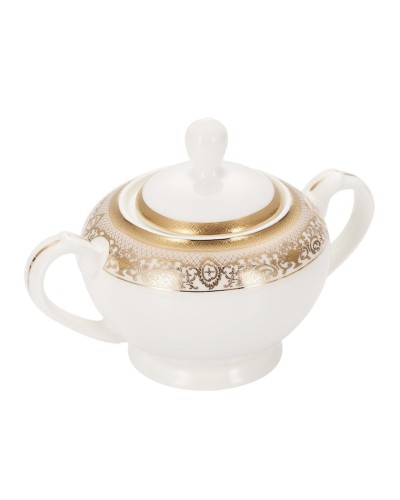 Çay servizi Gipfel ARGENTO 40982 6 nəfərə, 15 əşya, Material: çini