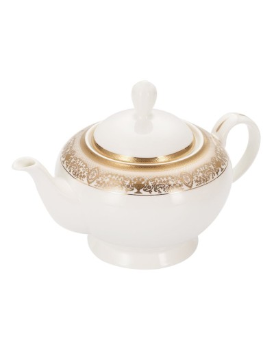 Çay servizi Gipfel ARGENTO 40982 6 nəfərə, 15 əşya, Material: çini