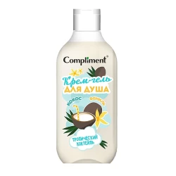 Krem-gel duş üçün Compliment Tropik Kokteyl Kokos&Vanil 500 ml