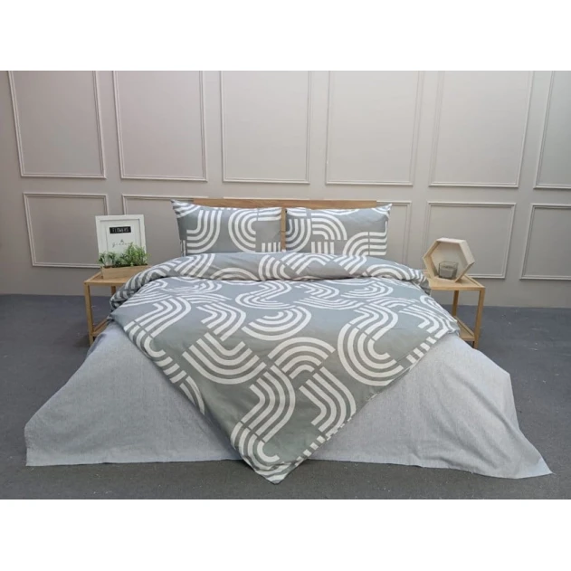 Комплект постельного белья Moonstar SHA-00006392, простыня 160x240 см, пододеяльник 160x220 см, наволочка 50x70 см, односпальный, разноцветный Комплект постельного белья Moonstar SHA-00006392, простыня 160x240 см, пододеяльник 160x220 см, наволочка 50x70 см, односпальный, разноцветный