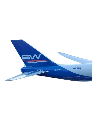 Kolleksiya fiqurları Silkway Boeing 747-8F, 37x34.5x12 sm