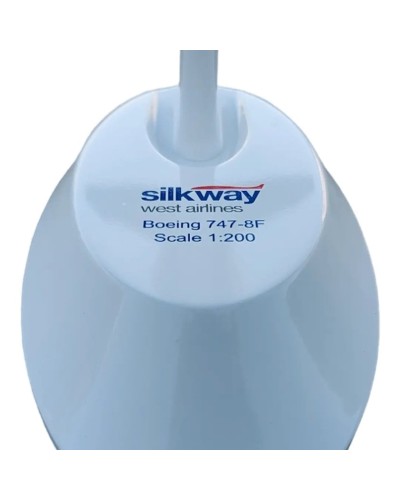 Kolleksiya fiqurları Silkway Boeing 747-8F, 37x34.5x12 sm