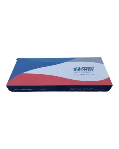 Kolleksiya fiqurları Silkway Boeing 747-8F, 37x34.5x12 sm
