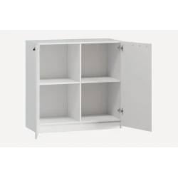 Тумба Ev Plus Robin 12115549, ЛДСП, белый, 92x44x90 см Тумба Ev Plus Robin 12115549, ЛДСП, белый, 92x44x90 см