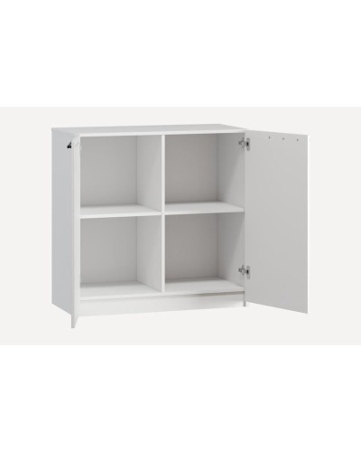 Tumba Ev Plus Robin 12115549, LDSP, ağ, 92x44x90 sm