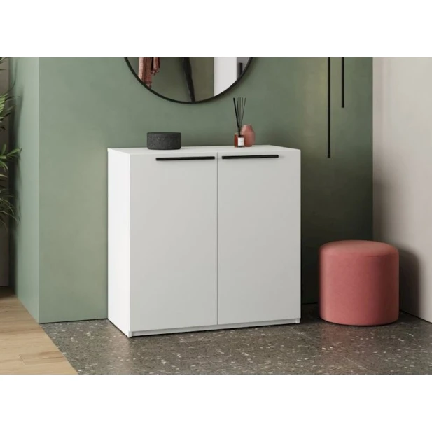 Тумба Ev Plus Robin 12115549, ЛДСП, белый, 92x44x90 см Тумба Ev Plus Robin 12115549, ЛДСП, белый, 92x44x90 см