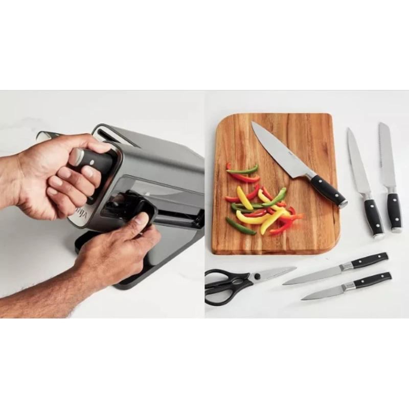 Набор куxонныx ножей Ninja Foodi StaySharp K32006EU, 7 предметов Набор куxонныx ножей Ninja Foodi StaySharp K32006EU, 7 предметов
