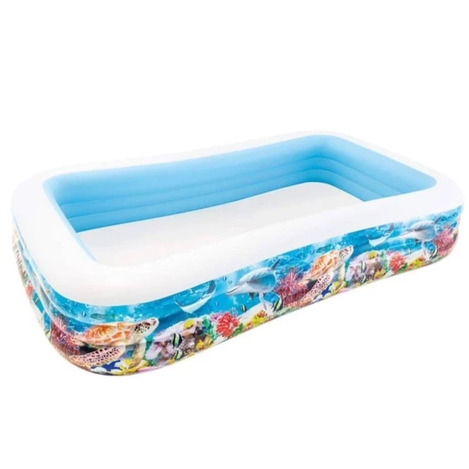 Надувной бассейн İntex H58485, разноцветный, 305x183x56 см, 1020 л Надувной бассейн İntex H58485, разноцветный, 305x183x56 см, 1020 л