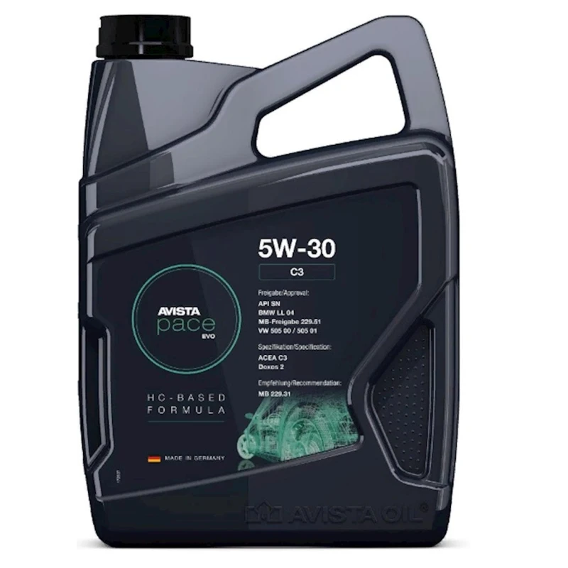 Моторное масло Avista Pace EVO C3 SAE 5W-30 1л Моторное масло Avista Pace EVO C3 SAE 5W-30 1л