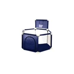 Игровой манеж MNJ129, 120x66, синий Игровой манеж MNJ129, 120x66, синий