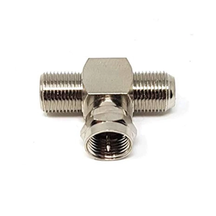 T-adapter N Male to 2 N Female koaksial bağlayıcı