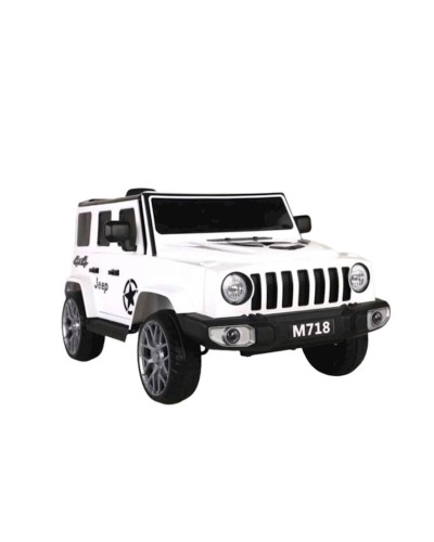 Uşaq elektrik avtomobili Mercedes M718 White