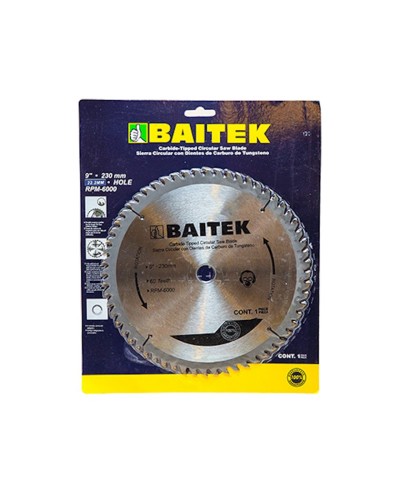 Almaz disk Baitek, 230x60Tx22.23 mm