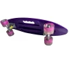 Скейтборд детский с ручкой, фиолетовый.