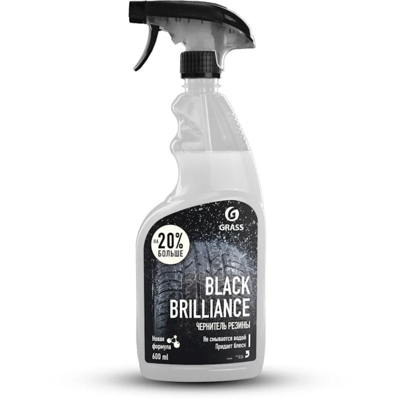 Полироль для шин Grass Black Brilliance 110399, 600 мл Полироль для шин Grass Black Brilliance 110399, 600 мл