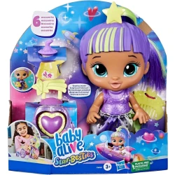 Пупс Hasbro Baby Alive Star Besties Lovely Luna пластик, от 3 лет, разноцветный