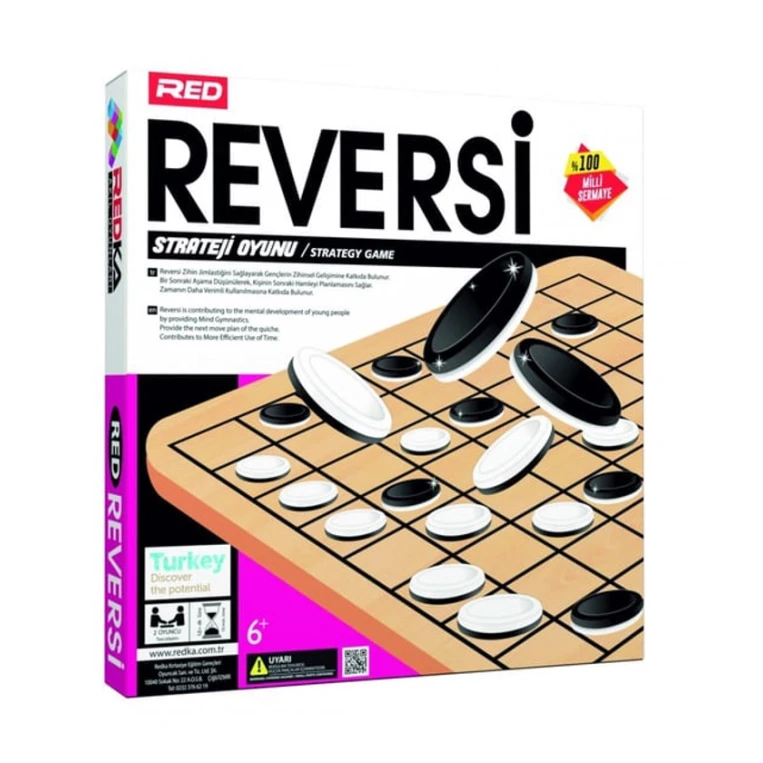İnkişaf etdirən oyun Redka Reversi, zəka oyunu, 6+ yaş