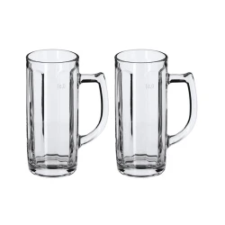 Набор кружек для пива Luminarc Hamburg, стекло, 330 мл, 2 шт Набор кружек для пива Luminarc Hamburg, стекло, 330 мл, 2 шт
