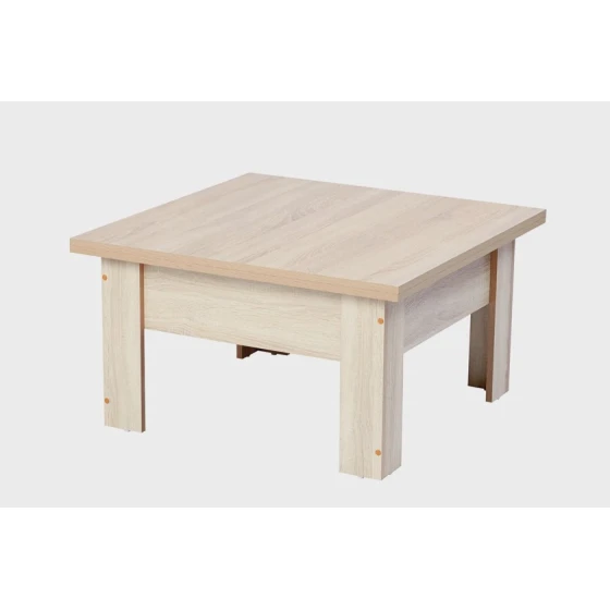 Журнальный стол Art_74, ламинат, светло-коричневый, 45/75x80/160x80 см Журнальный стол Art_74, ламинат, светло-коричневый, 45/75x80/160x80 см