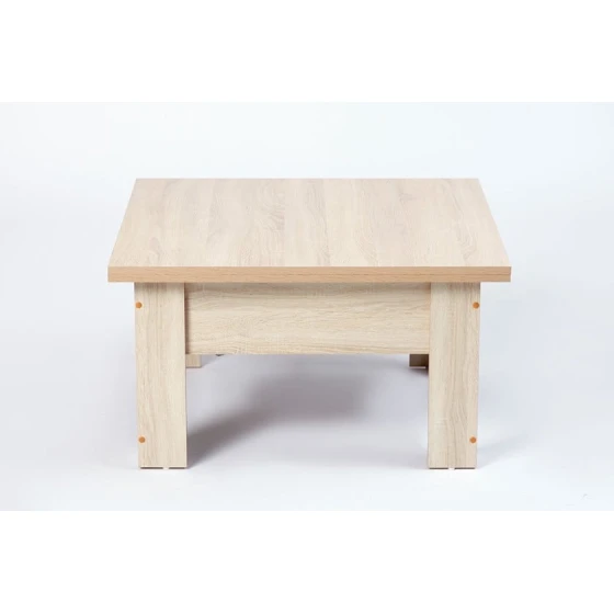 Журнальный стол Art_74, ламинат, светло-коричневый, 45/75x80/160x80 см Журнальный стол Art_74, ламинат, светло-коричневый, 45/75x80/160x80 см