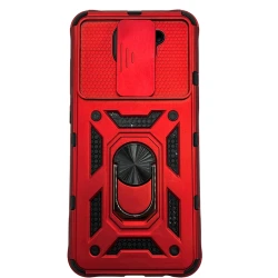 Çexol Robot Xiaomi Redmi Note 9 üçün, qırmızı